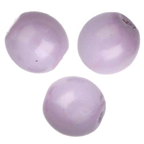 Perle tonde Shiny mm. 3 Lilac x50