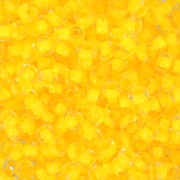Perla Preciosa 8/0 3 mm - Terra Intensive - Yellow Lined x20g