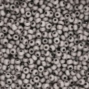Perla Preciosa 11/0 2 mm - Solgel - Grigio 3, tinte in bianco gesso x 20 g