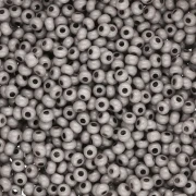 Perla Preciosa 11/0 2 mm - Solgel - Grigio 3, tinte in bianco gesso x 20 g
