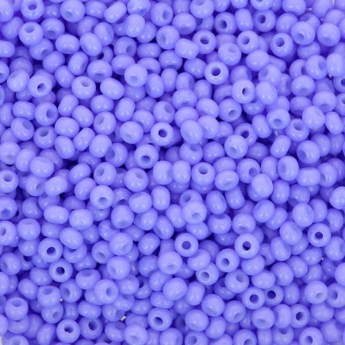 Perla Preciosa 11/0 2 mm - Solgel - Blu 3, tinte in bianco gesso x 20 g
