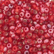 Perla Preciosa 8/0 da 3 mm - Mix rosso x 20 g