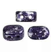 Perle in vetro Lipsi® di Puca® 4x6 mm - Tweedy Violet x10g