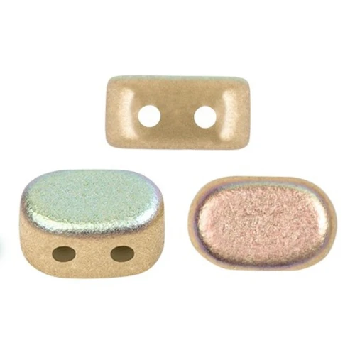 Perle in vetro Lipsi® di Puca® 4x6 mm - Gold Mat AB x10g