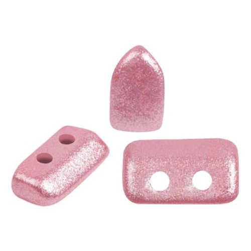 Perle di vetro Piros® da Puca® 2x5 mm - Pink Pearl x10g