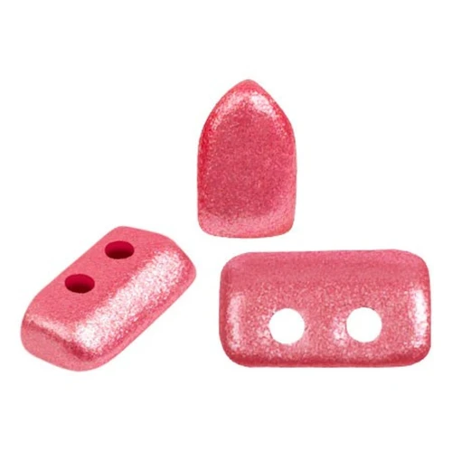 Perle di vetro Piros® da Puca® 2x5 mm - Dark Rose Pearl x10g