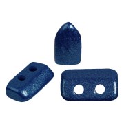 Perle di vetro Piros® da Puca® 2x5 mm - Dark Blue Pearl x10g