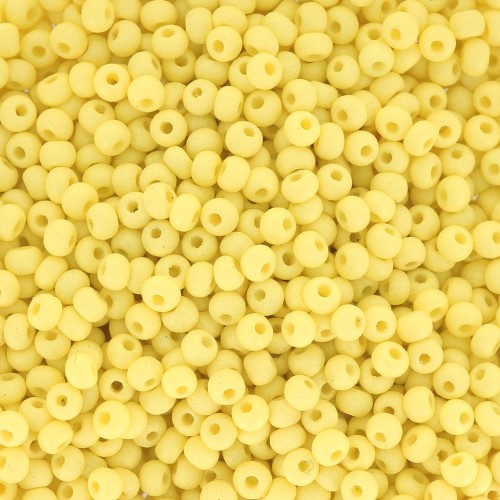 Perla Preciosa 11/0 da 2 mm - Permalux Light Yellow Mat x 20 g