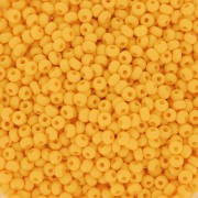 Perle Preciosa 11/0 2 mm - Permalux Dark Yellow Mat x20g|raw }}