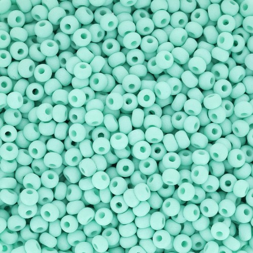 Perla Preciosa 11/0 da 2 mm - Permalux Mint Mat x20 g