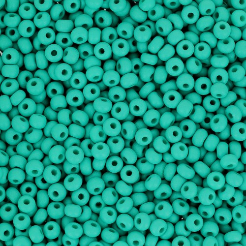 Perla Preciosa 11/0 da 2 mm - Permalux Sea Green opaco x 20 g