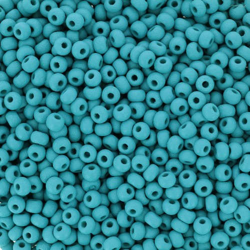 Perla Preciosa 11/0 da 2 mm - Permalux Teal Opaco x 20 g