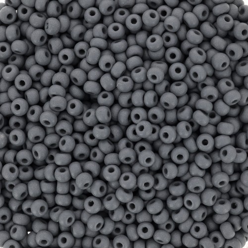 Perla Preciosa 11/0 da 2 mm - Permalux Grey Mat x 20 g