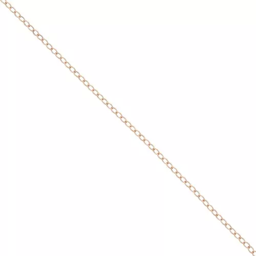 Catena maglia Forçat mm. 1.7 Rose Gold filled x50 cm