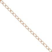 Catena maglia Forçat mm. 1.7 Rose Gold filled x50 cm