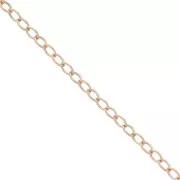 Catena maglia Forçat mm. 1.7 Rose Gold filled x50 cm