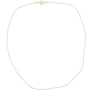 Girocollo maglia Forçat mm. 1.1 in Gold filled x 41.5cm