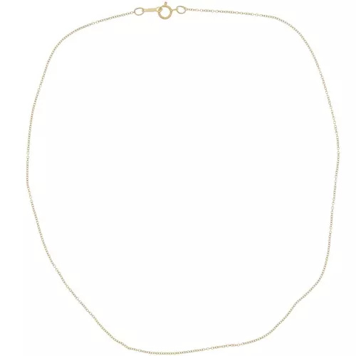 Girocollo maglia Forçat mm. 1.1 in Gold filled x 41.5cm