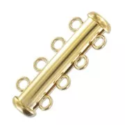 Chiusura 4 file scorrevole mm. 26 in Gold filled