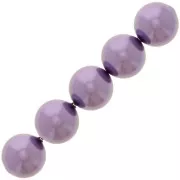 Perline PureCrystal 5810 10 mm Crystal Light Amethyst Pearl x5