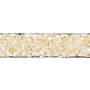 Laccetto cuoio effetto sabbia 5 mm Beige x30cm|raw }}