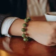 Perline in resina opaca 12x15 mm - Blu duro x6