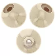 Perline stopper da 4 mm con foro da 1 mm - Gold filled x20