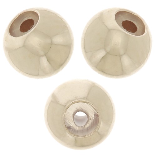 Perline stopper da 4 mm con foro da 1 mm - Gold filled x20