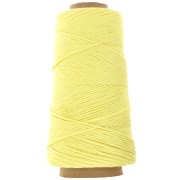 Bobina di corda cotone macrame Organic Cotton Detox XL - Giallo pallido x200m|raw }}