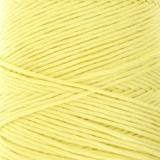 Bobina di corda cotone macrame Organic Cotton Detox XL - Giallo pallido x200m