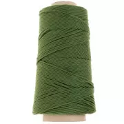 Verde bottiglia - Bobina di corda cotone Organic Cotton Detox XL Verde Bottiglia Cordoncino x200m Bobina di corda cotone Organic Cotton Detox XL Verde Bottiglia Cordoncino x200m