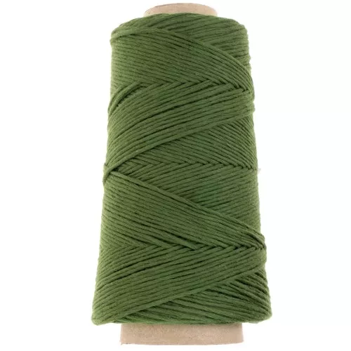 Bobina di corda cotone Organic Cotton Detox XL Verde Bottiglia Cordoncino x200m
