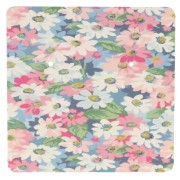 Confezione da 50 cartoncini di supporto per gioielli 6x6 cm per orecchini - Fiori pastello|raw }}