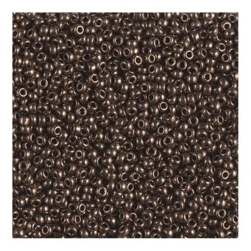 Rocaille Miyuki 15/0 457B - Copper Dark Bronze Metallic