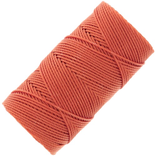 Filo C-LON Fine Weight Bead Cord 0.4 mm - Orange x45m