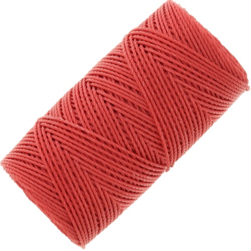 Filo C-LON Fine Weight Bead Cord 0.4 mm - Shanghai Red x45m