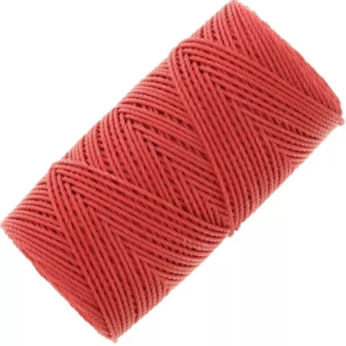Filo C-LON Fine Weight Bead Cord 0.4 mm - Shanghai Red x45m