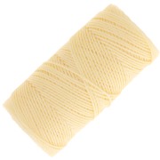 Filo C-LON Fine Weight Bead Cord 0.4 mm - Cream x45m
