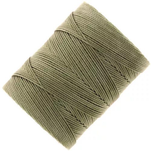 Filo C-LON Fine Weight Bead Cord 0.4 mm - Olive x124m