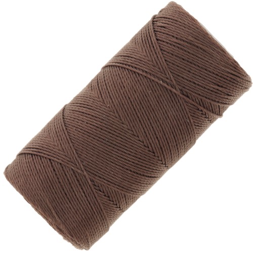 Filo C-LON 0,3 mm Micro cord - Medium Brown x91m