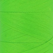 Bobina di filo cerato Linhasita per micro macramè 0,35 - Fluo Green (329) x448m