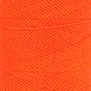 Bobina di filo cerato Linhasita per micro macramè 0,35 - Fluo Orange (393) x448m