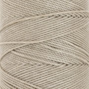 Bobina di filo cerato Linhasita per micro macramè 1.5 mm - Beige (05) x116m