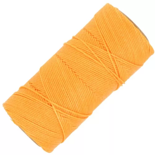 Bobina di filo cerato Linhasita per micro macramè 1.5 mm - Safran (274) x116m