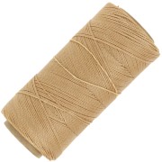 Bobina di filo cerato Linhasita per micro macramè 0.5 mm - Golden Beige (602 x335m|raw }}