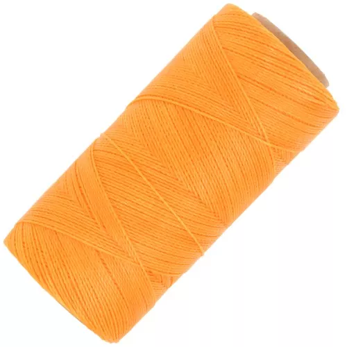 Bobina di filo cerato Linhasita per micro macramè 0.5 mm - Safran (274) x335m