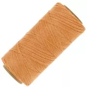 Bobina di filo cerato Linhasita per micro macramè 0.5 mm - Melon (217) x335m