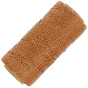 Bobina di filo cerato Linhasita per micro macramè 0.5 mm - Ambre (388) x335m