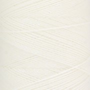 Bobina di filo cerato Linhasita per micro macramè 0.5 mm -Blanc métallisé Luz Negr