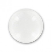 Cabochon lente di vetro mm.   8 Crystal